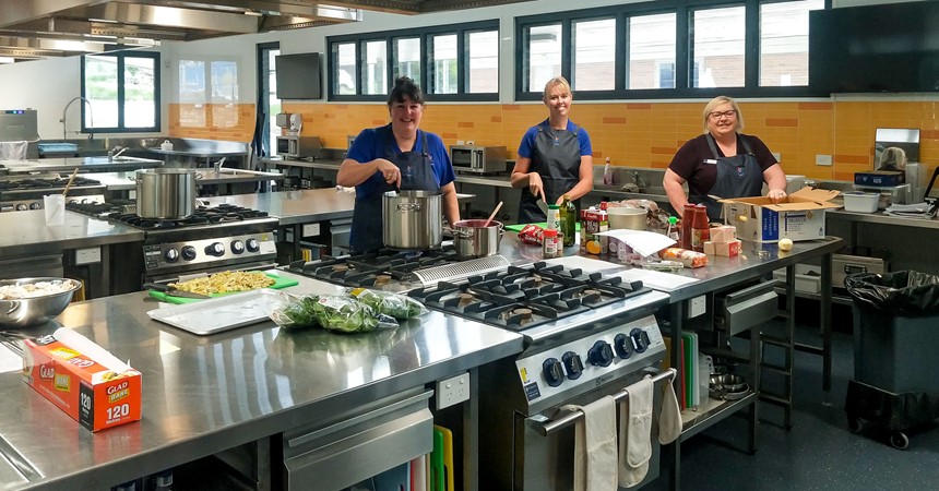 Need for a feed resolved at St Mary’s ready-to-serve café IMAGE