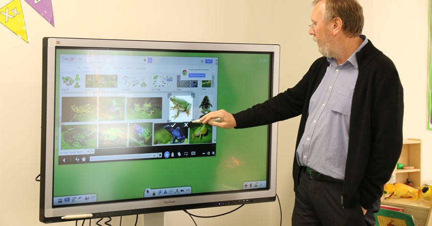 VIDEO, GALLERY: Interactive smartboard for Newcastle West pre-schoolers IMAGE