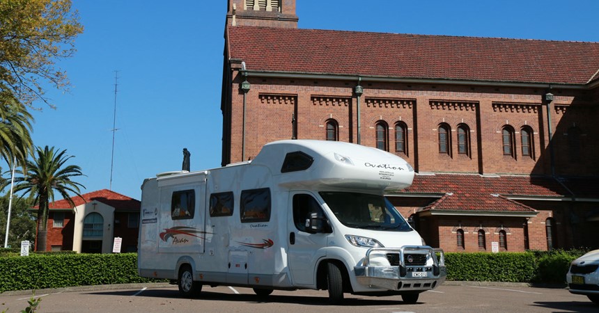 GLOBAL PULSE Letter from Rome: Motorhome Missionary of Mercy IMAGE