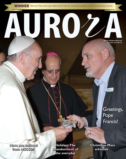 Aurora Magazine December 2014 Cover