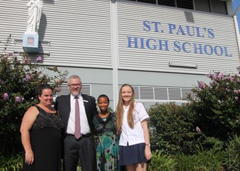 St Paul’s hosts special guests from St Jude’s  IMAGE