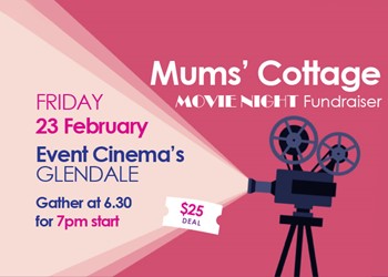 Mums' Cottage movie night fundraiser IMAGE