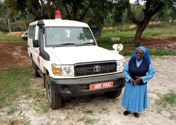 New ambulance the most vital delivery yet for Uganda maternity hospital IMAGE