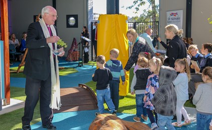 St Nicholas Early Education Cardiff blessed and officially opened IMAGE