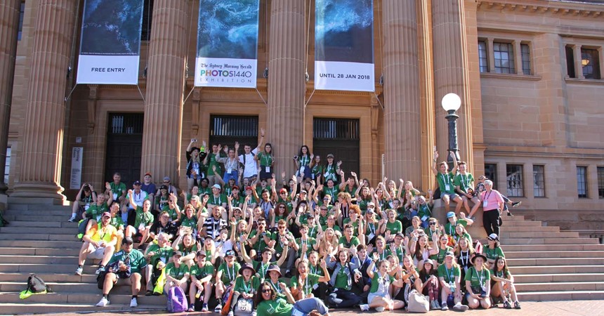 Maitland-Newcastle pilgrims join thousands in Sydney for the Australian Catholic Youth Festival IMAGE