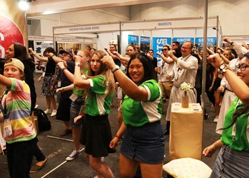 Spreading joy is the aim at the Australian Catholic Youth Festival IMAGE