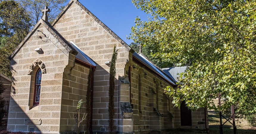 St Michael the Archangel's Church at Wollombi IMAGE