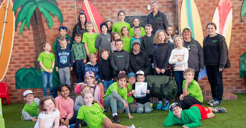 Students at St Joseph’s Merewether help the homeless of Newcastle IMAGE