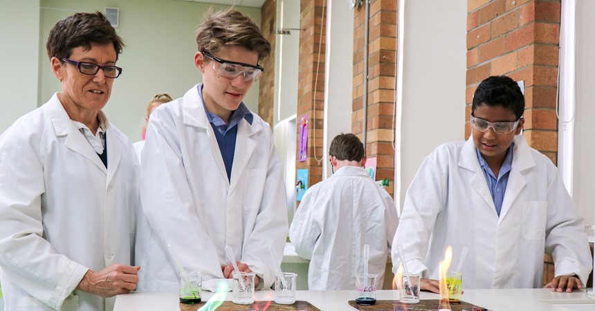 Students learn the science behind it all at St Joseph’s Lochinvar IMAGE