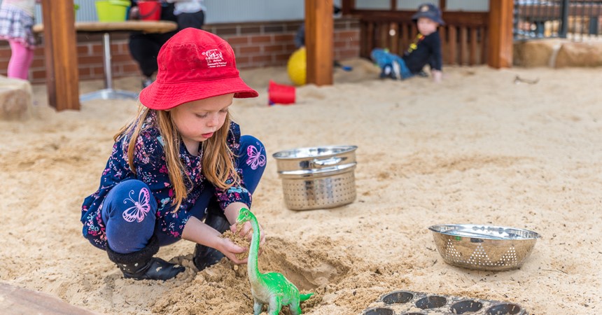 Child-led play-based early education available at Raymond Terrace IMAGE