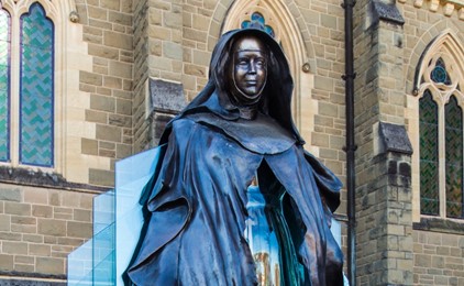 Mary MacKillop Chapel grounds buckling under the strain of popularity IMAGE