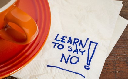 How to say 'no' IMAGE