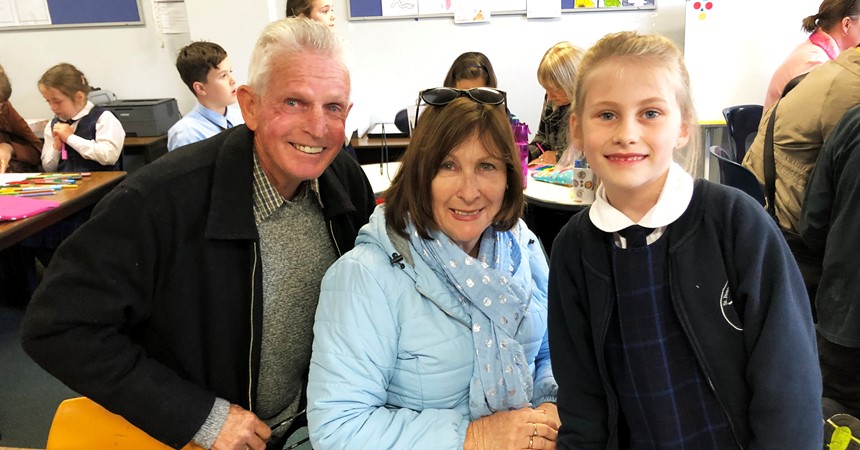 Grandparent's Day at St Francis Xavier’s IMAGE