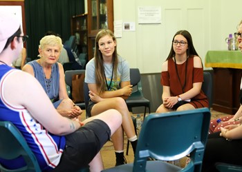 Youth gather in preparation for this year’s Australian Catholic Youth Festival IMAGE