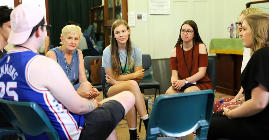 Youth gather in preparation for this year’s Australian Catholic Youth Festival IMAGE