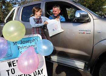 Fathers drive festivities at St Joseph’s Primary School  IMAGE