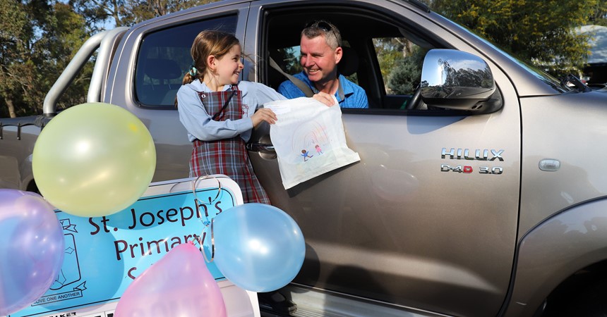 Fathers drive festivities at St Joseph’s Primary School  IMAGE