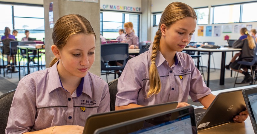 BYOD Program helps students and teachers thrive at St Bede’s IMAGE