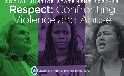 Bishops lament family, domestic violence in annual justice statement IMAGE