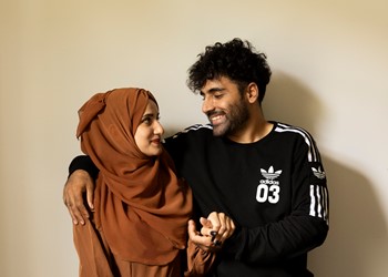 War, worry and waiting: Hanif and Siamoi find happiness IMAGE