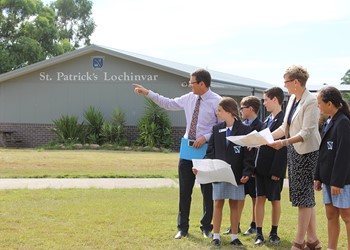 St Patrick’s Lochinvar to benefit from funding announcement IMAGE